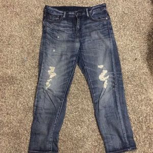Slim Boyfriend Mid-Rise Uniqlo Jeans
